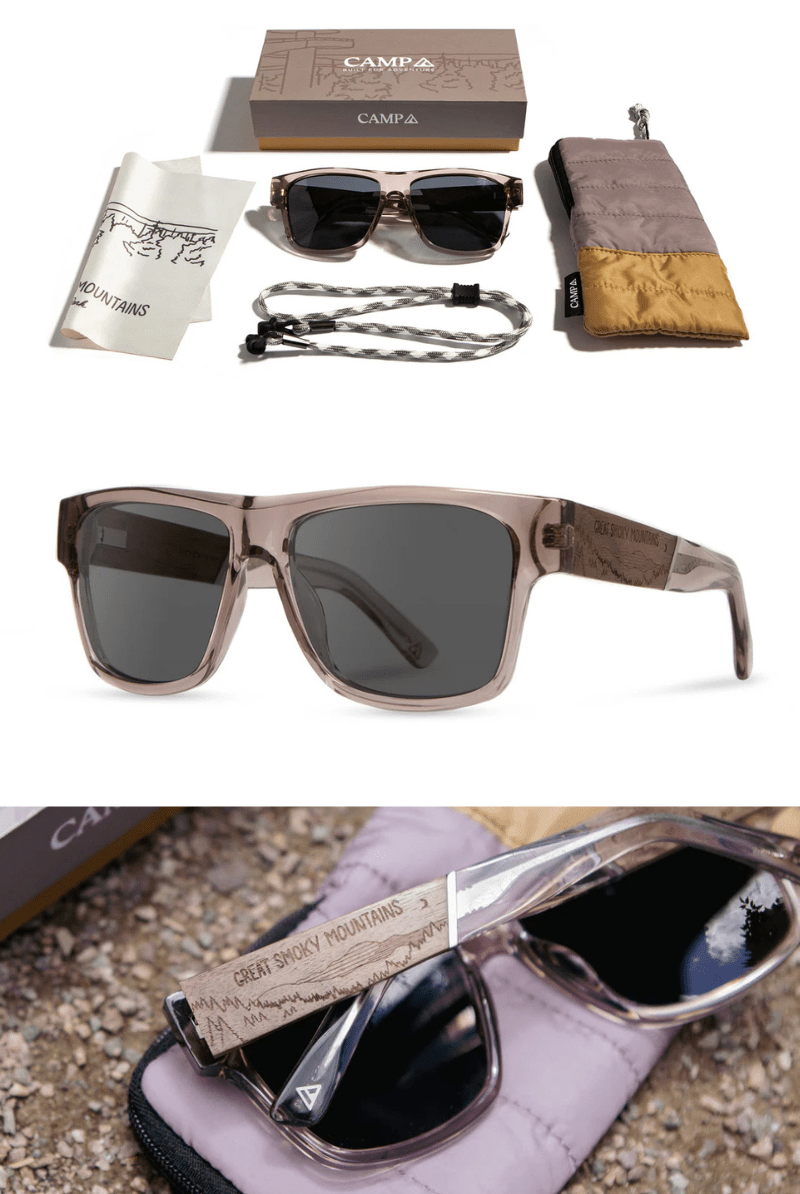 Cliff - Dusk Sunglasses - Shwood Eyewear - Archery Close