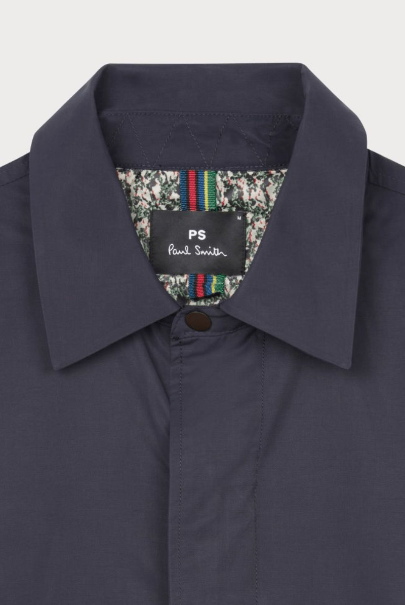 Coat in Very Dark Navy - Paul Smith - Archery Close