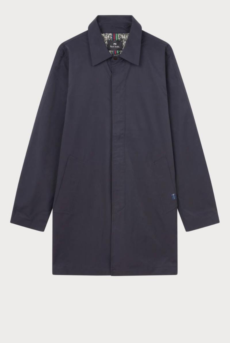Coat in Very Dark Navy - Paul Smith - Archery Close