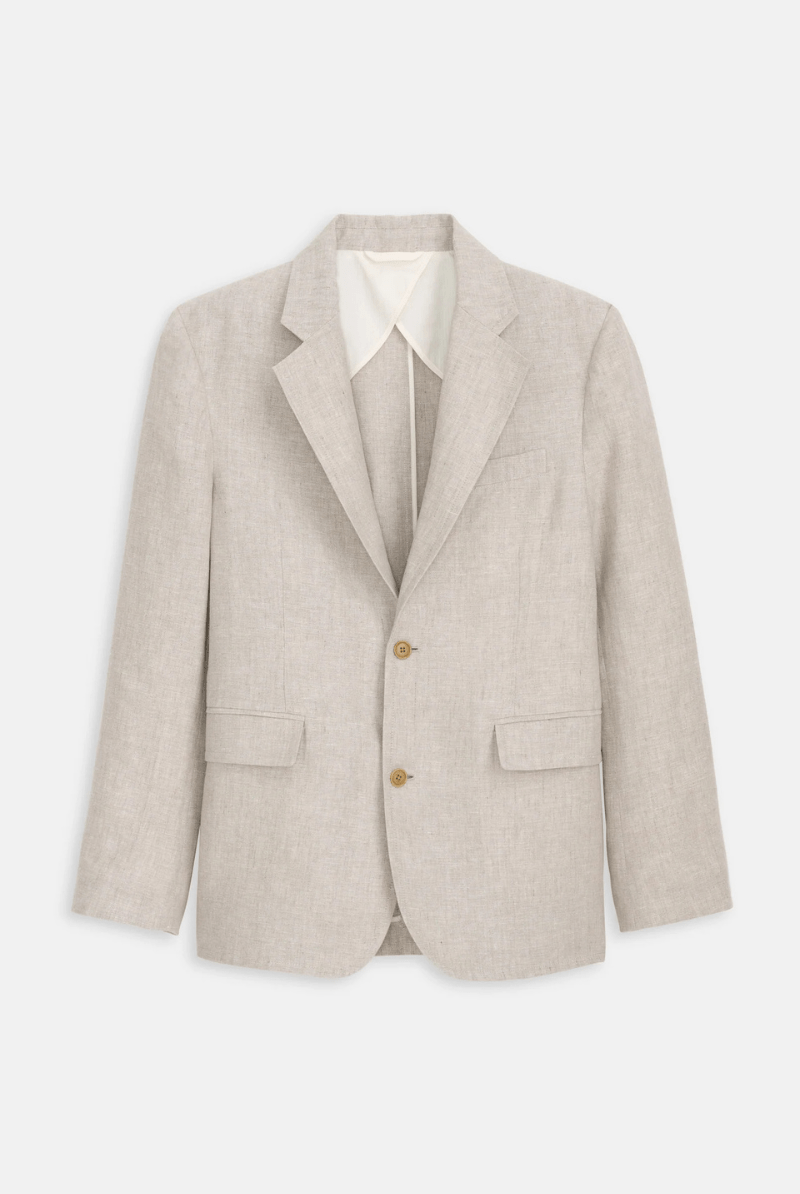 Cooper Blazer in Flex Linen - Alex Mill - Archery Close