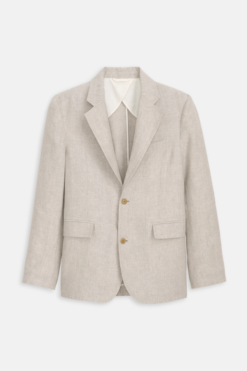 Cooper Blazer in Flex Linen - Alex Mill - Archery Close
