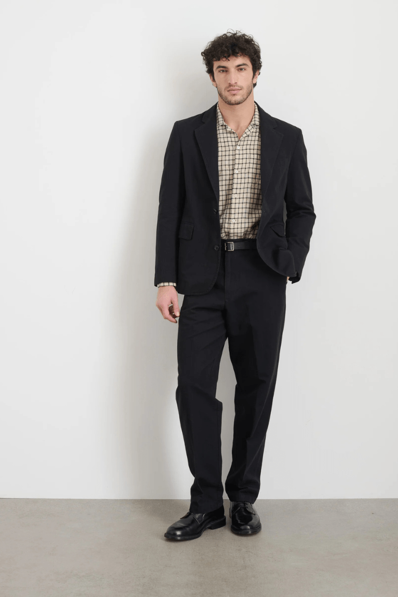 Cooper Trouser in Cotton Linen - Alex Mill - Archery Close