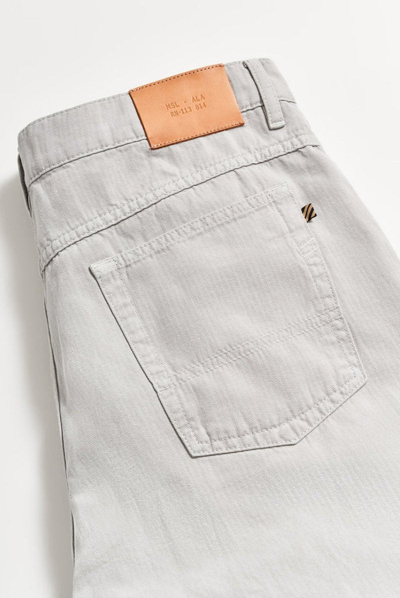 Cotton Linen 5 Pocket Pant - Billy Reid - Archery Close