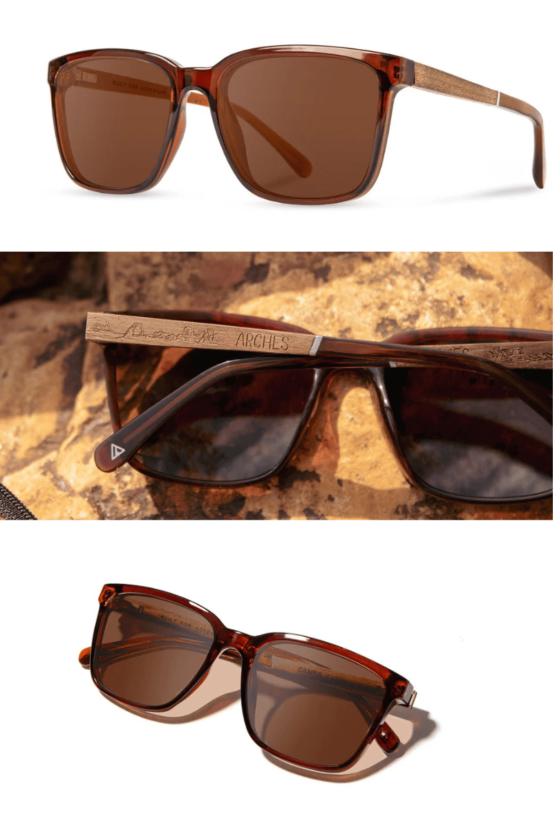Crag - Clay Sunglasses - Shwood Eyewear - Archery Close