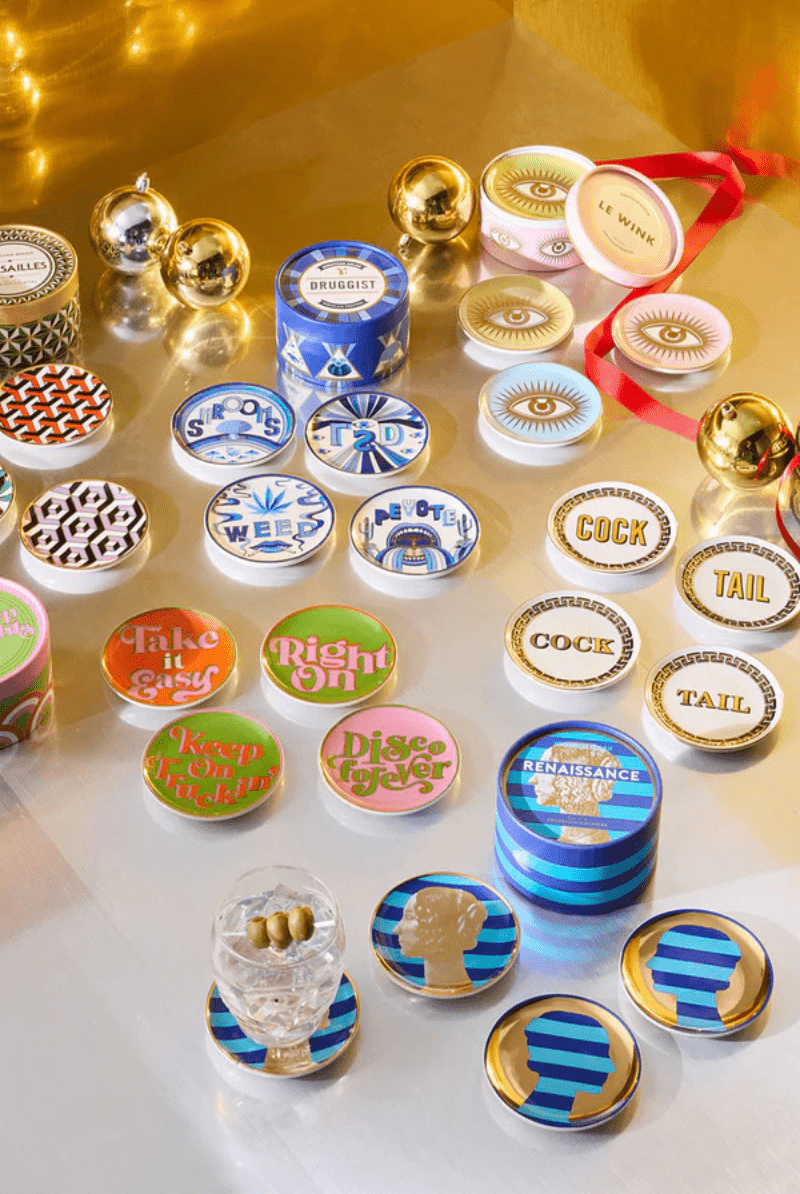 Druggist Coasters - Jonathan Adler - Archery Close