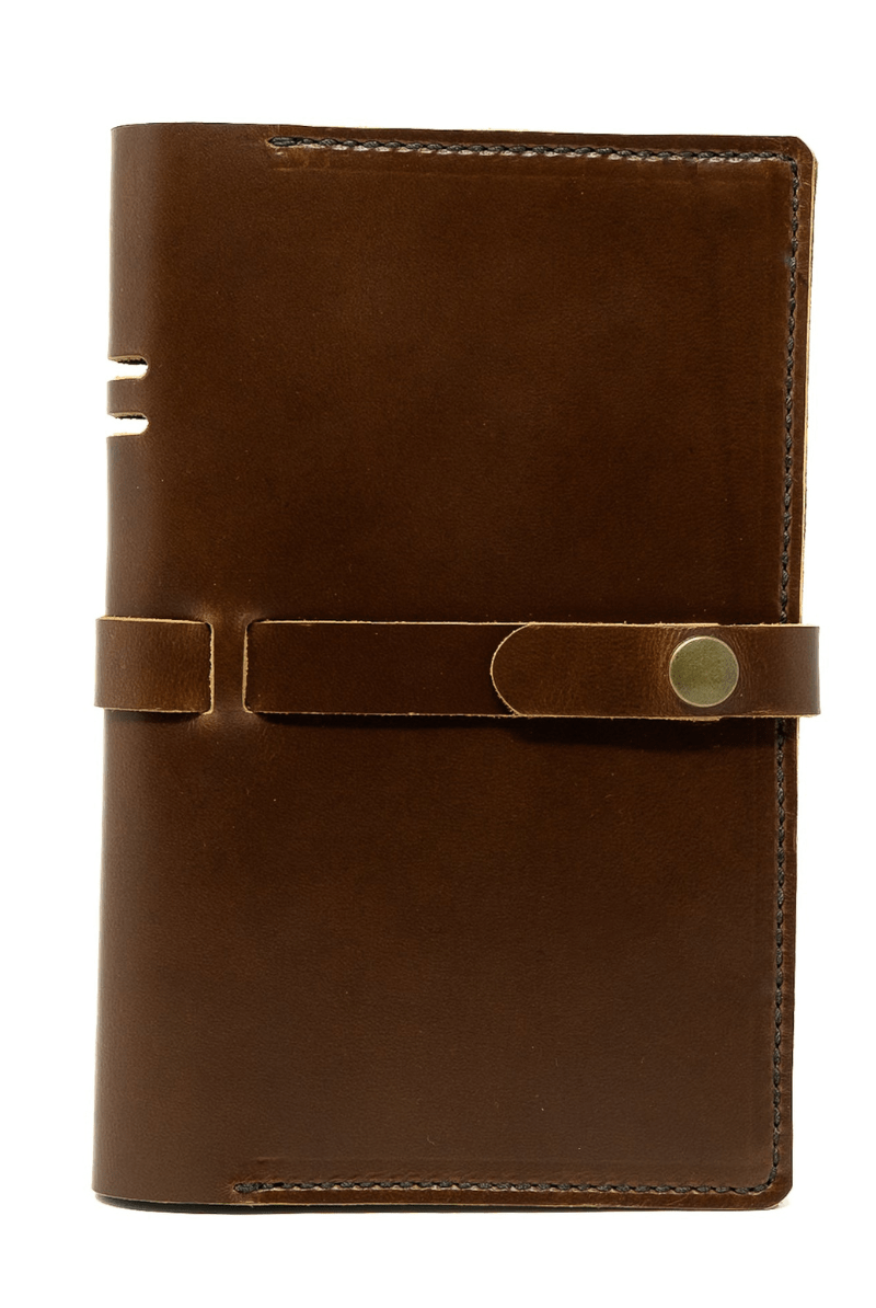 East Fork Leather Folio - Whiskey Leatherworks - Archery Close