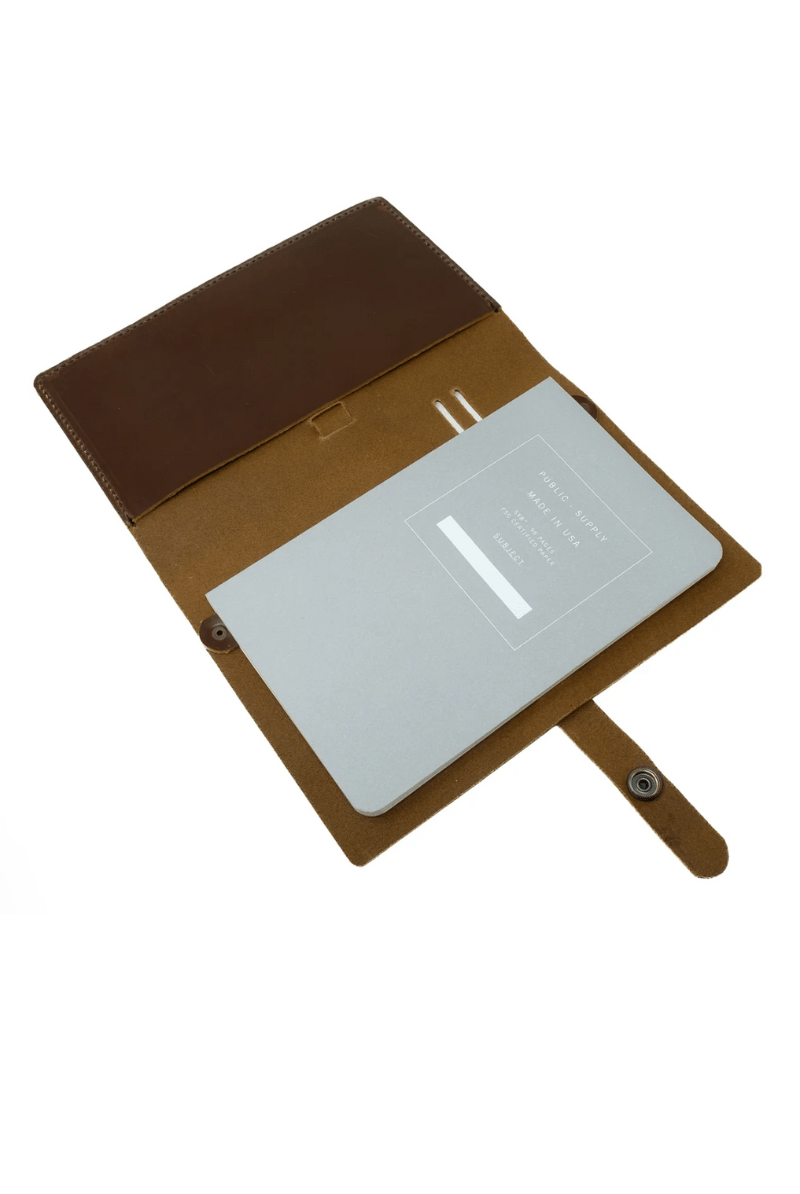 East Fork Leather Folio - Whiskey Leatherworks - Archery Close