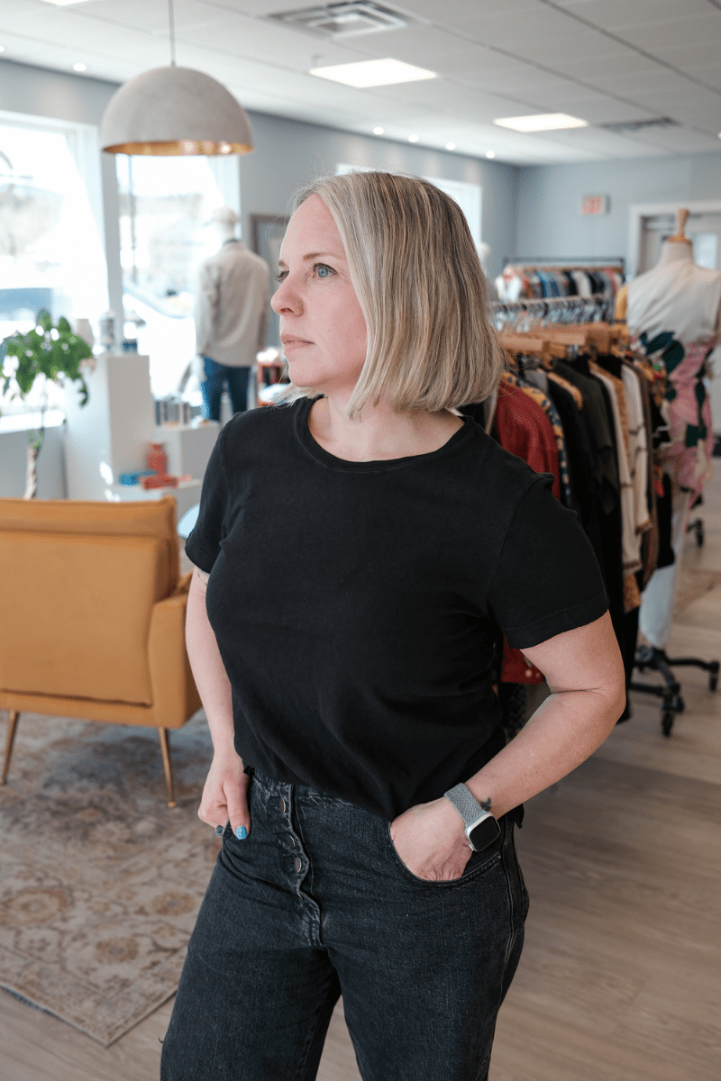 Everyday Crewneck in Black - Archery Close - Archery Close