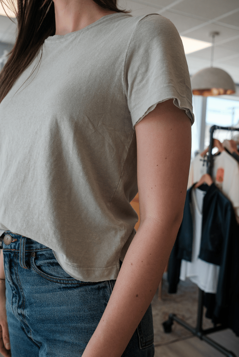 Everyday Crewneck in Sage - Archery Close - Archery Close