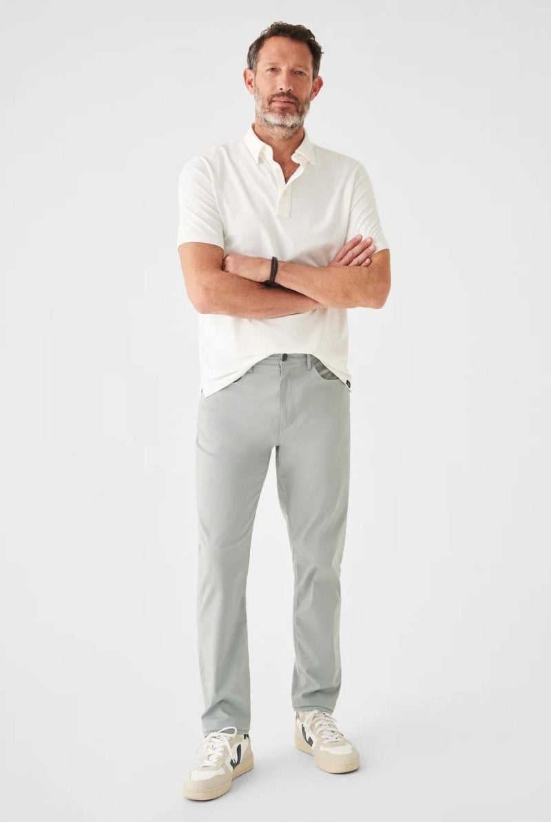 Faherty Brand Movement Short Sleeve Polo - Archery Close Men's