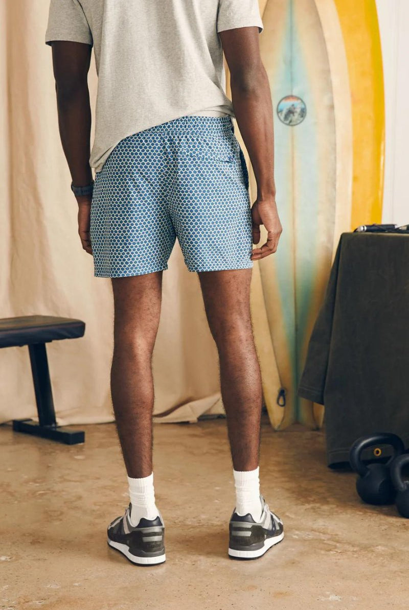 Faherty Brand Shorelite Active Short (7" Inseam) - Archery Close Men's