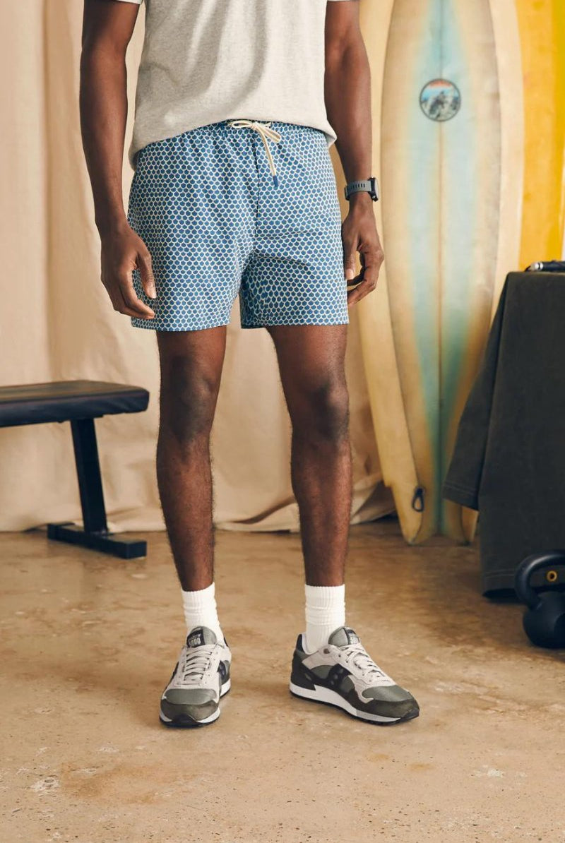 Faherty Brand Shorelite Active Short (7" Inseam) - Archery Close Men's