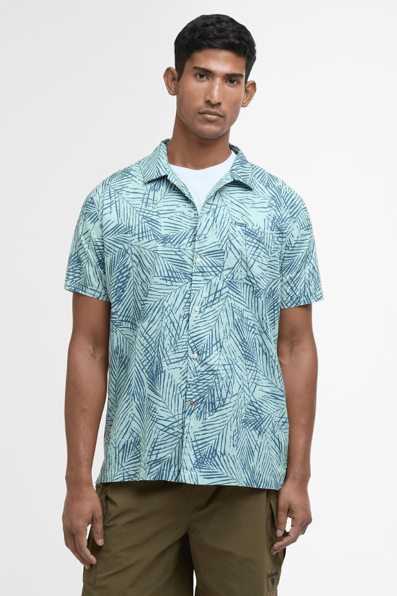 Falmouth Printed Short Sleeved Shirt - Barbour - Archery Close
