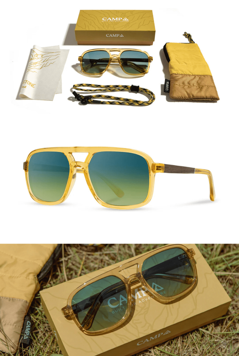 Glacier - Sap Sunglasses - Shwood Eyewear - Archery Close