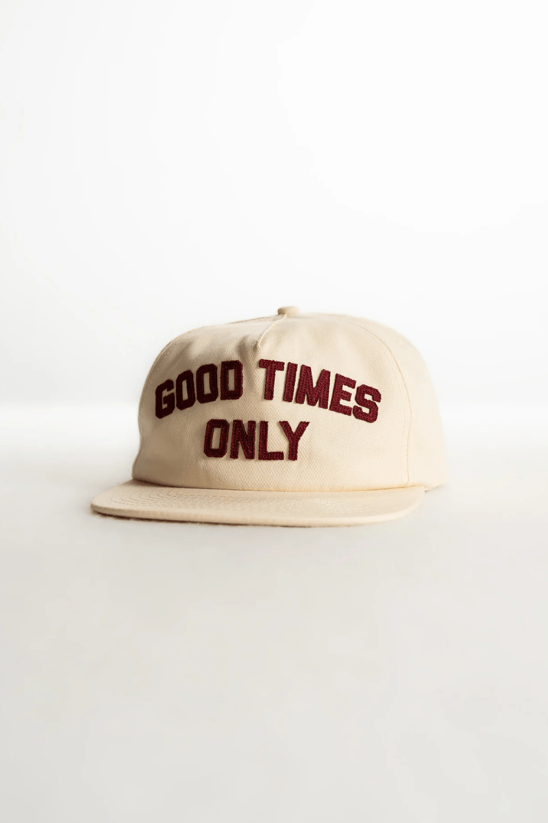 Good Times Only Hat - Iron and Resin - Archery Close