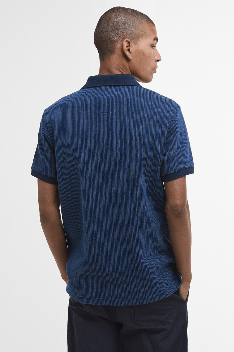 Harworth Polo in Navy - Barbour - Archery Close