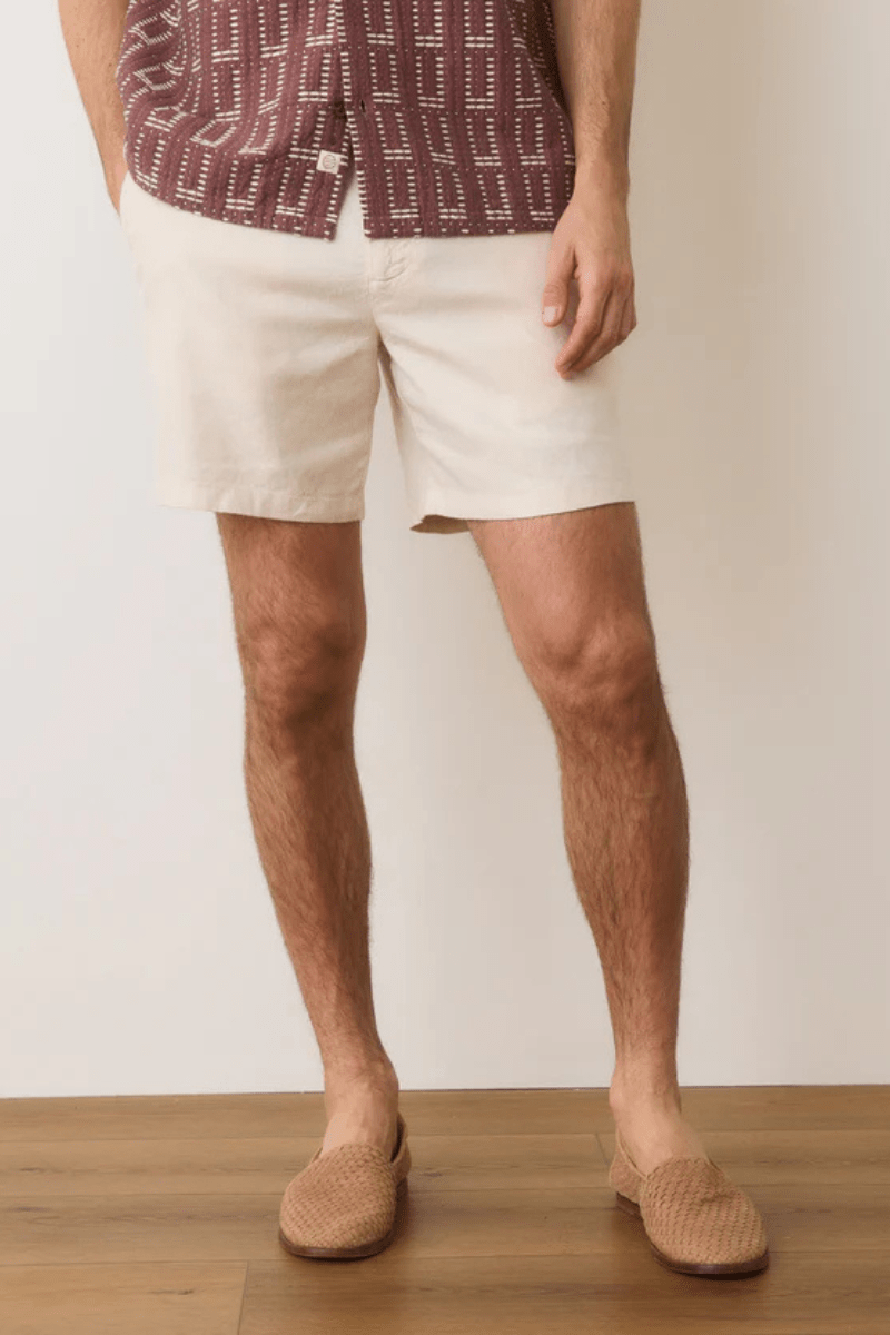 Hemp Resort Short 7" - Marine Layer - Archery Close