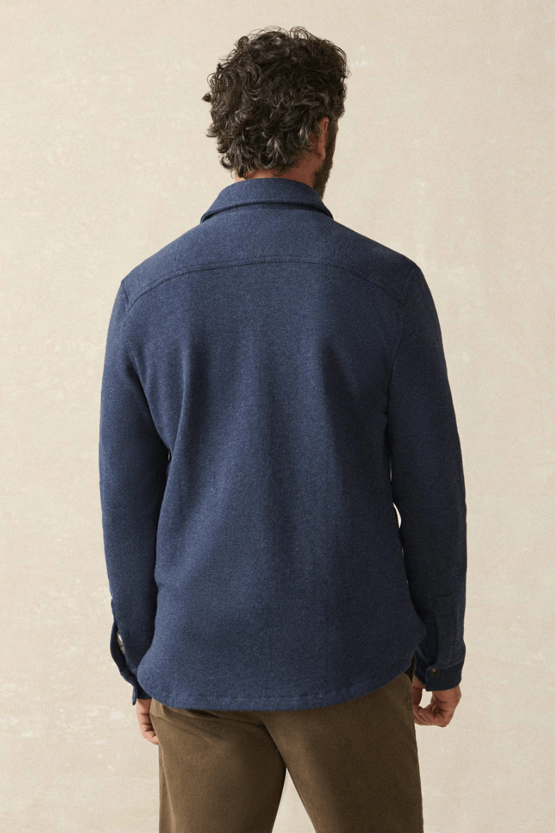 Inlet Knit CPO - Faherty Brand - Archery Close