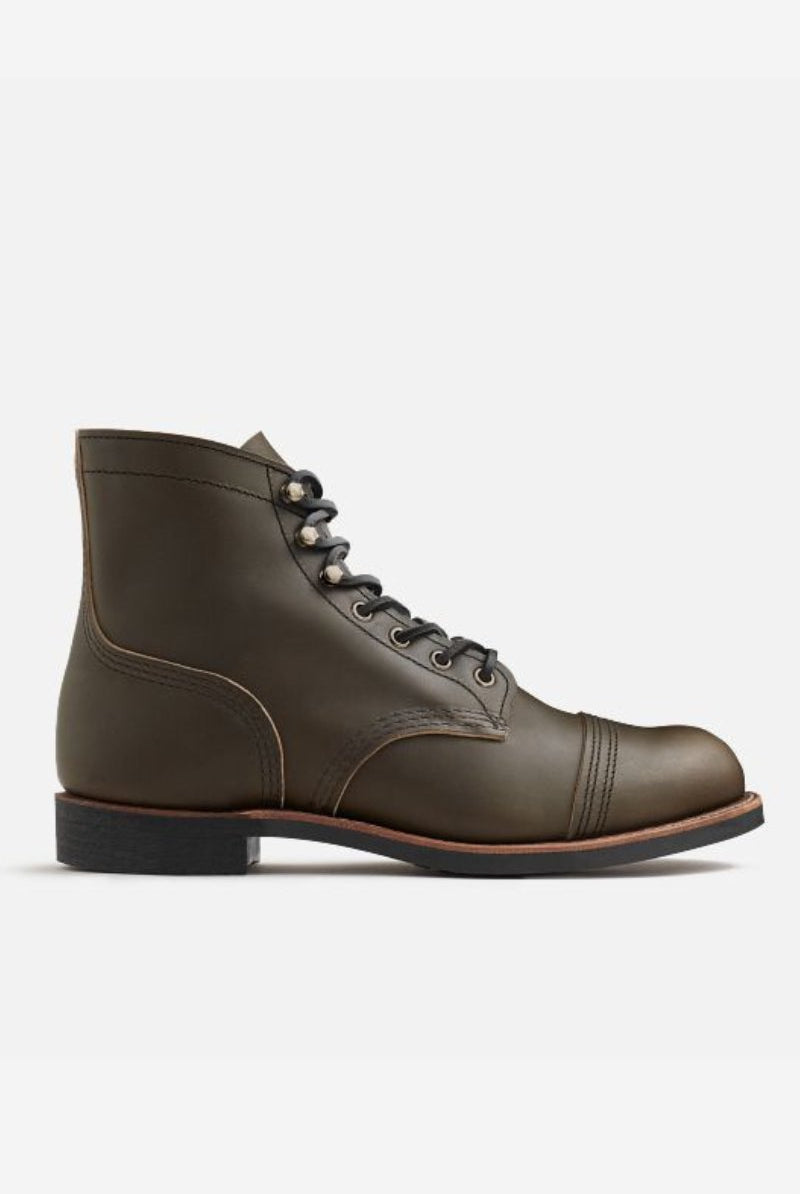 Iron Ranger - Alpine Portage Leather - Red Wing Shoes - Archery Close