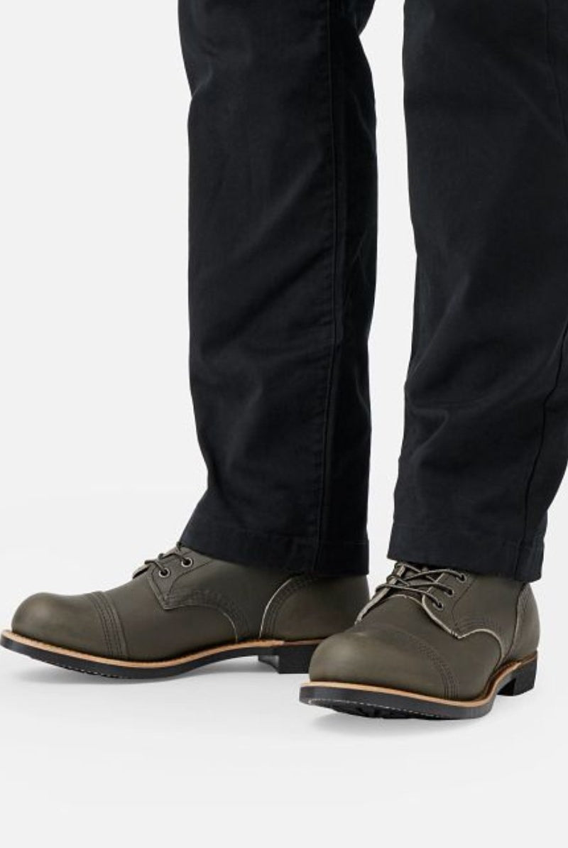 Iron Ranger - Alpine Portage Leather - Red Wing Shoes - Archery Close