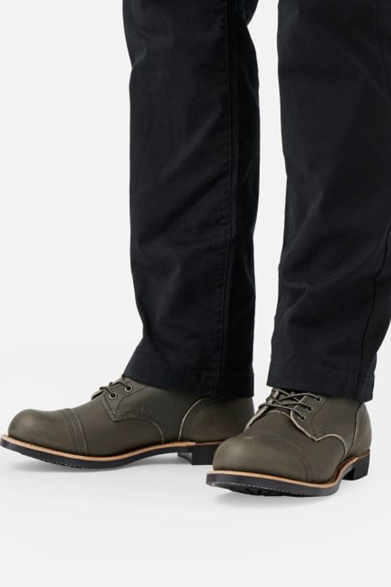 Iron Ranger - Alpine Portage Leather - Red Wing Shoes - Archery Close