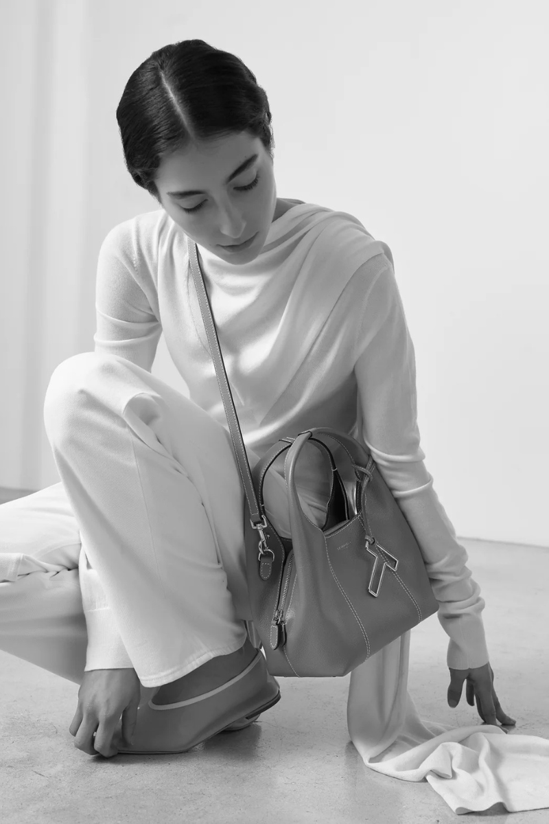 Juliette Handbag in Black - Le Tanneur - Archery Close