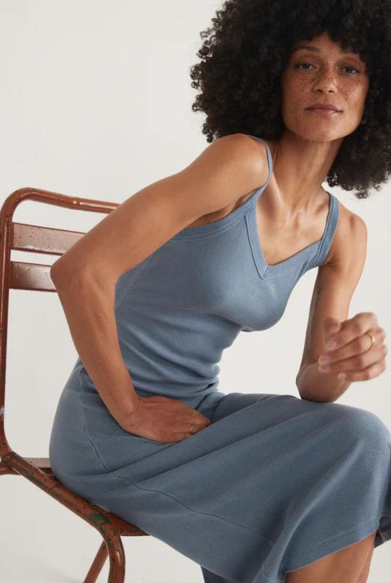 Lexi Sun-In Spaghetti Strap Dress - Marine Layer - Archery Close