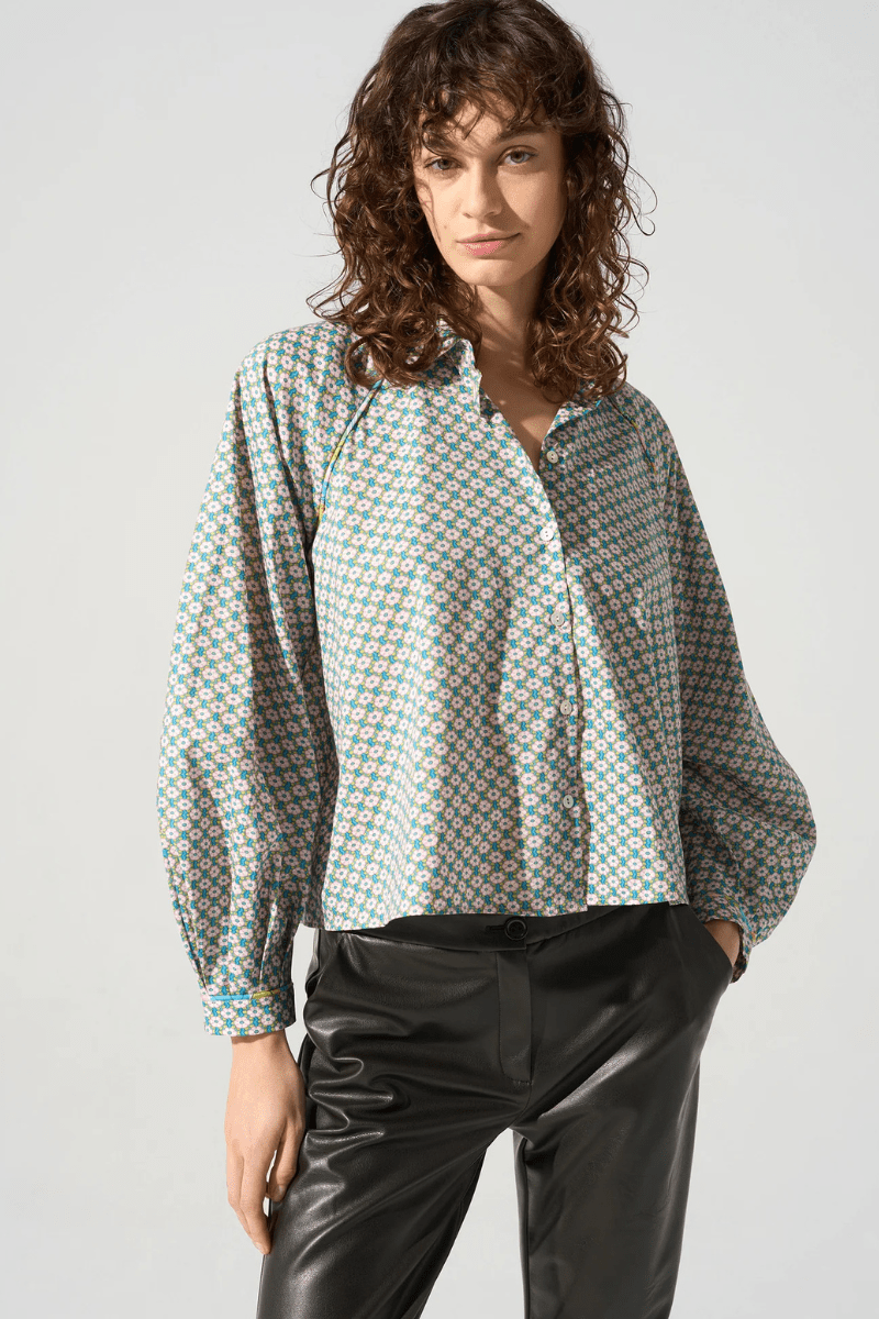 Liberty Print Shirt - Cotelac - Archery Close