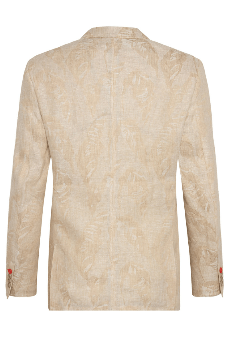 Linen Blazer in Leaf Sand - A Fish Named Fred - Archery Close