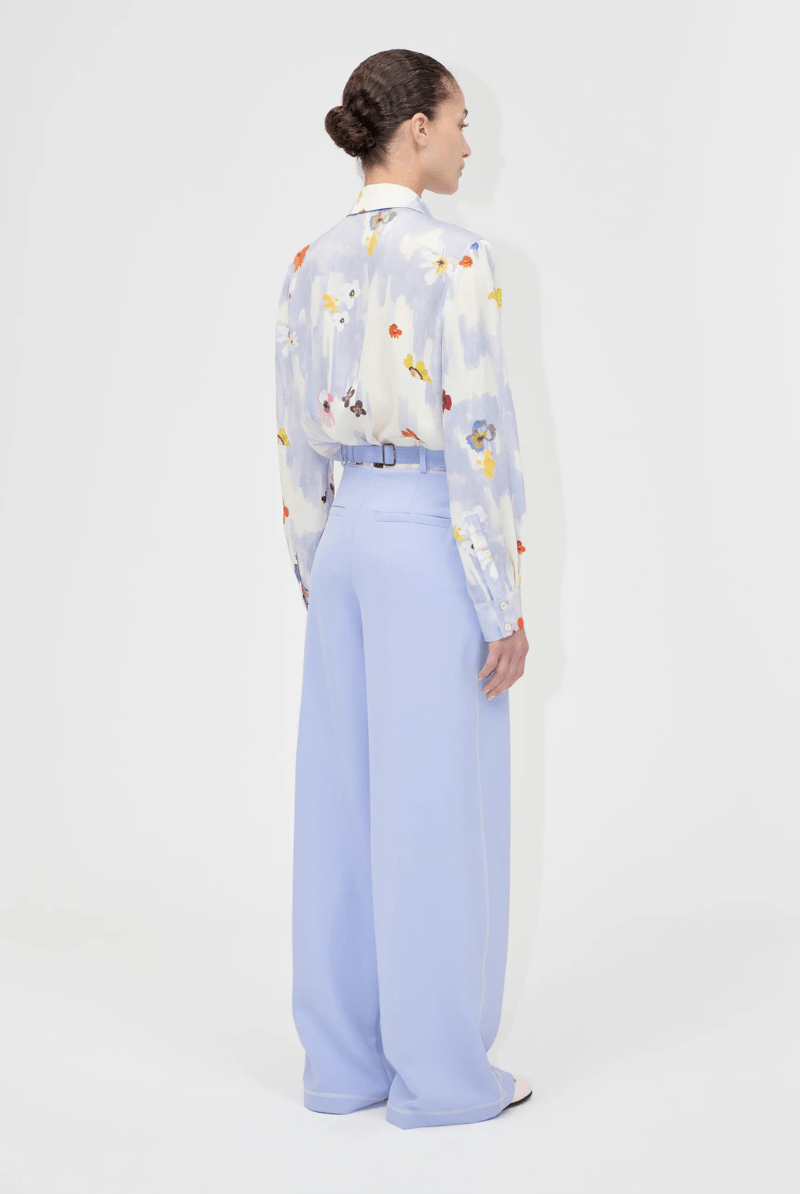 Long Sleeve Shirt in Skyfall Flowers - Stine Goya - Archery Close