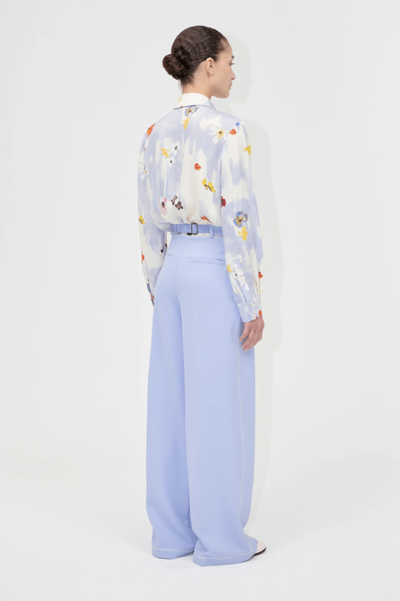 Long Sleeve Shirt in Skyfall Flowers - Stine Goya - Archery Close