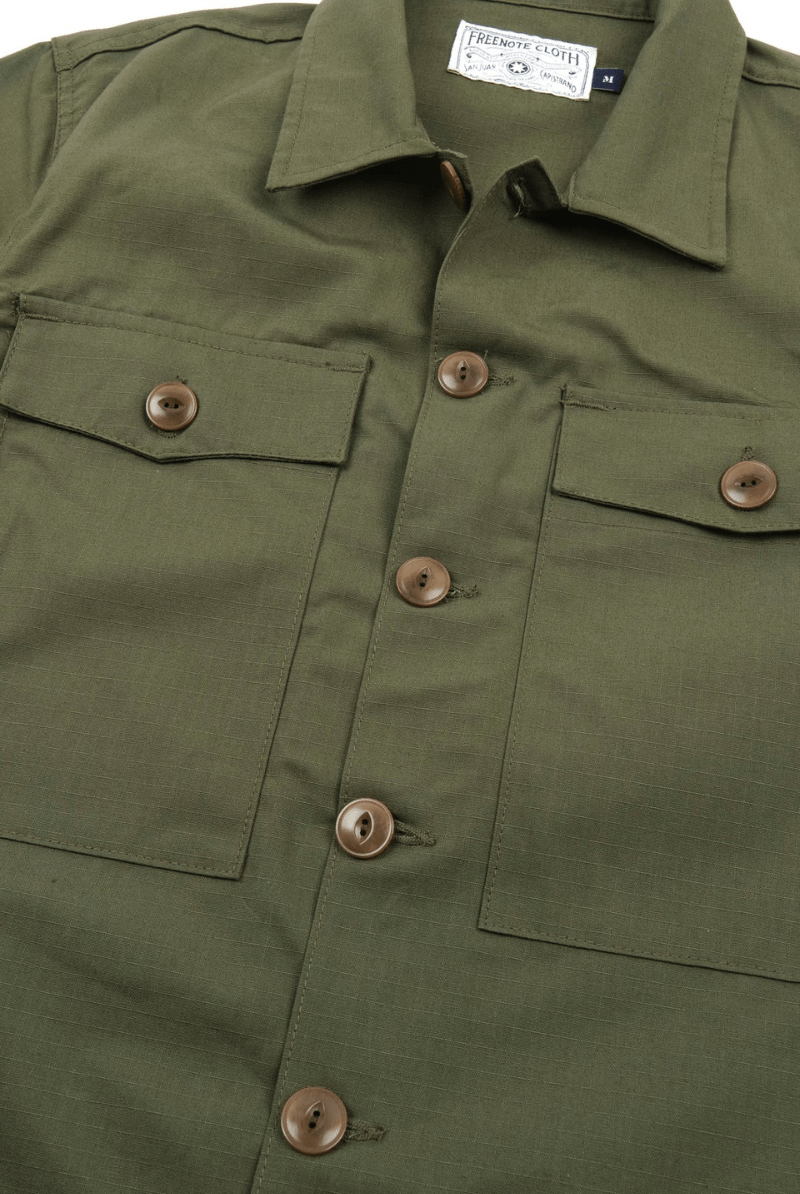 Midway CPO Olive Ripstop - Freenote Cloth - Archery Close