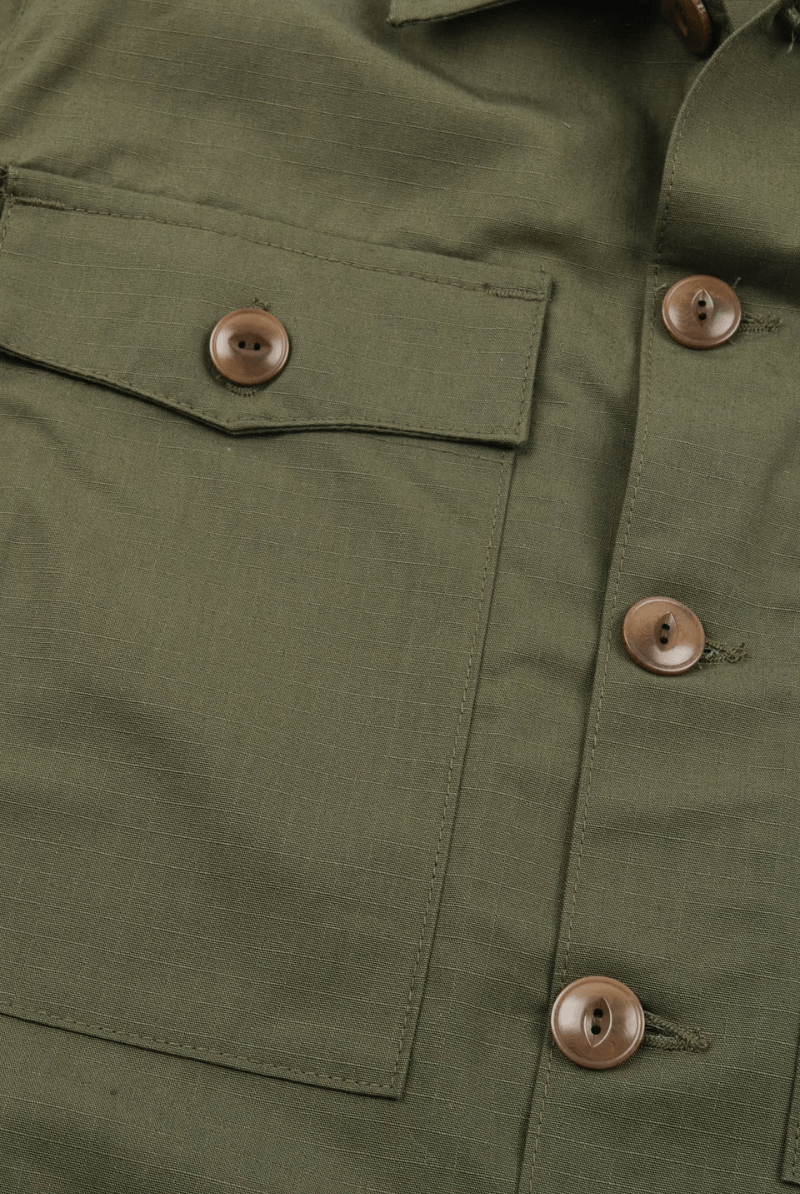 Midway CPO Olive Ripstop - Freenote Cloth - Archery Close
