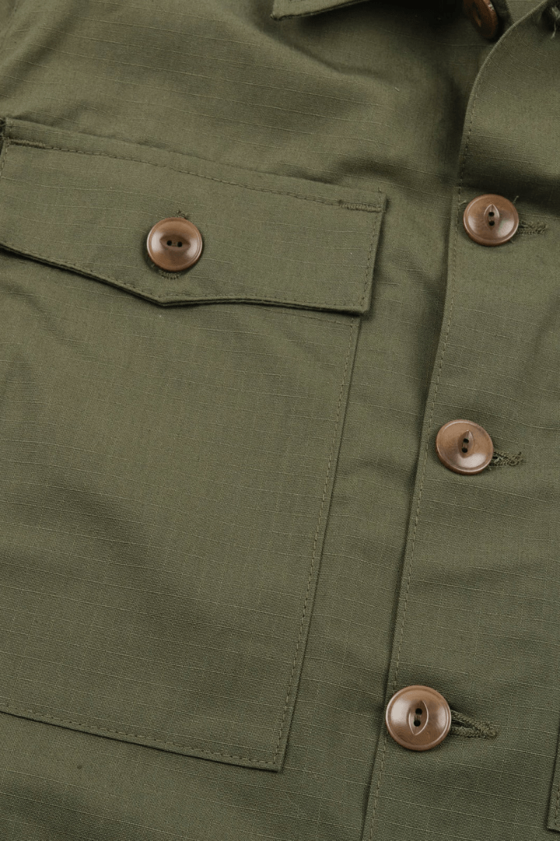 Midway CPO Olive Ripstop - Freenote Cloth - Archery Close