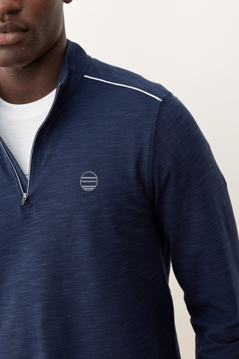Midweight Air Quarter Zip - Marine Layer - Archery Close