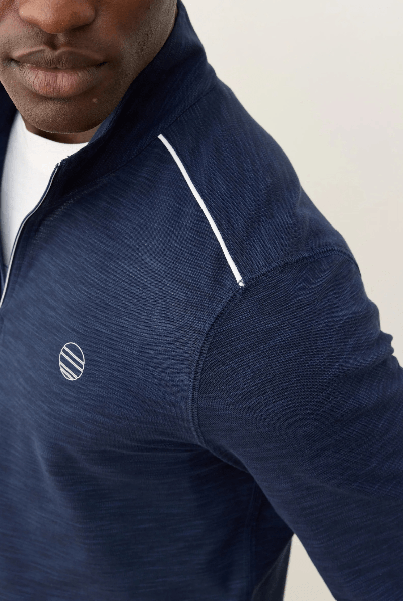 Midweight Air Quarter Zip - Marine Layer - Archery Close
