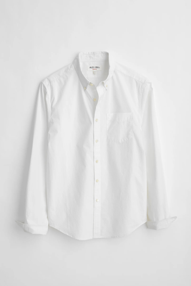 Mill Shirt in Cotton Poplin - Alex Mill - Archery Close
