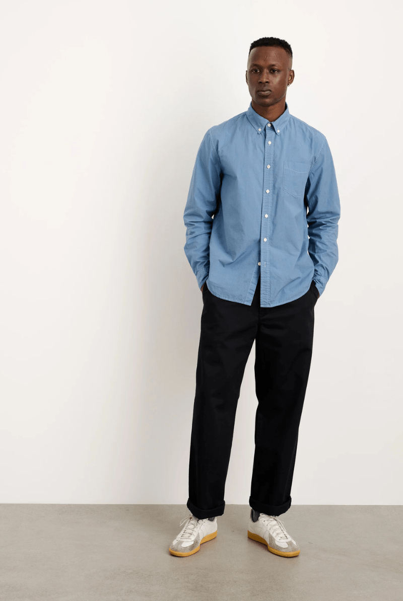 Mill Shirt in Cotton Poplin - Alex Mill - Archery Close