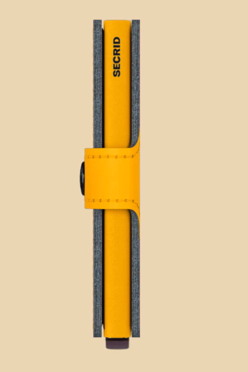 Miniwallet in Yard Powder Ochre - Secrid - Archery Close