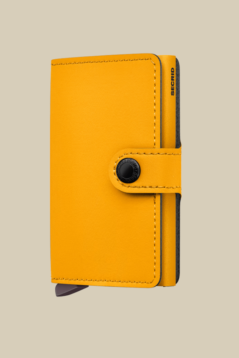 Miniwallet in Yard Powder Ochre - Secrid - Archery Close