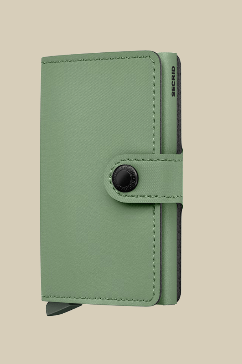 Miniwallet in Yard Powder Pistachio - Secrid - Archery Close