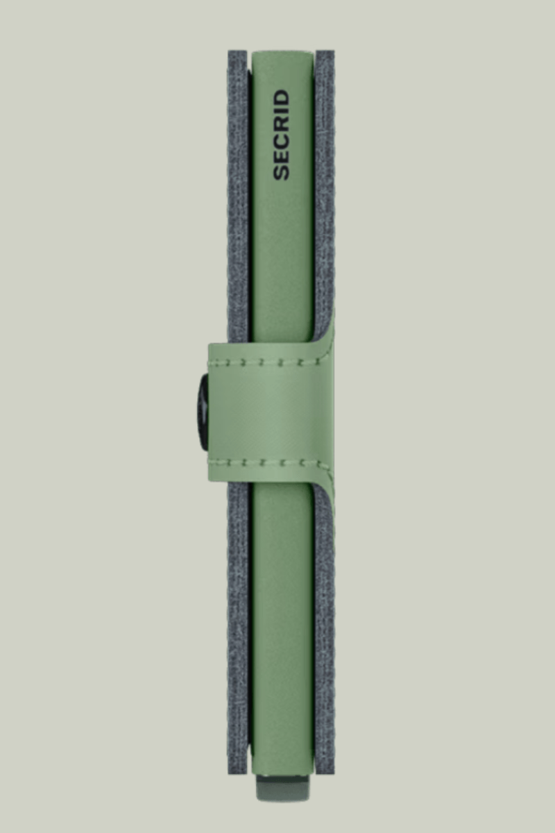 Miniwallet in Yard Powder Pistachio - Secrid - Archery Close