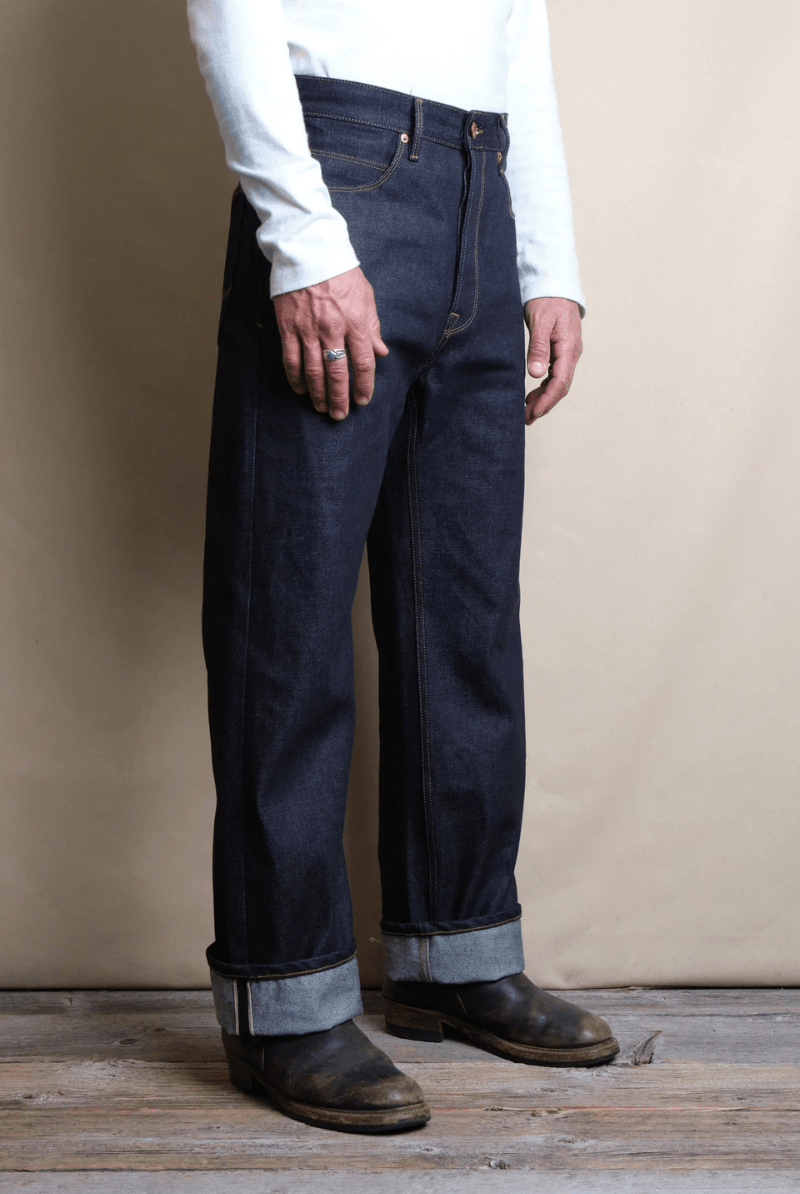 Modesto 14.50 Ounce Kaihara Denim - Freenote Cloth - Archery Close