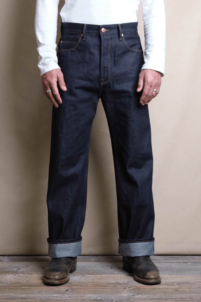 Modesto 14.50 Ounce Kaihara Denim - Freenote Cloth - Archery Close