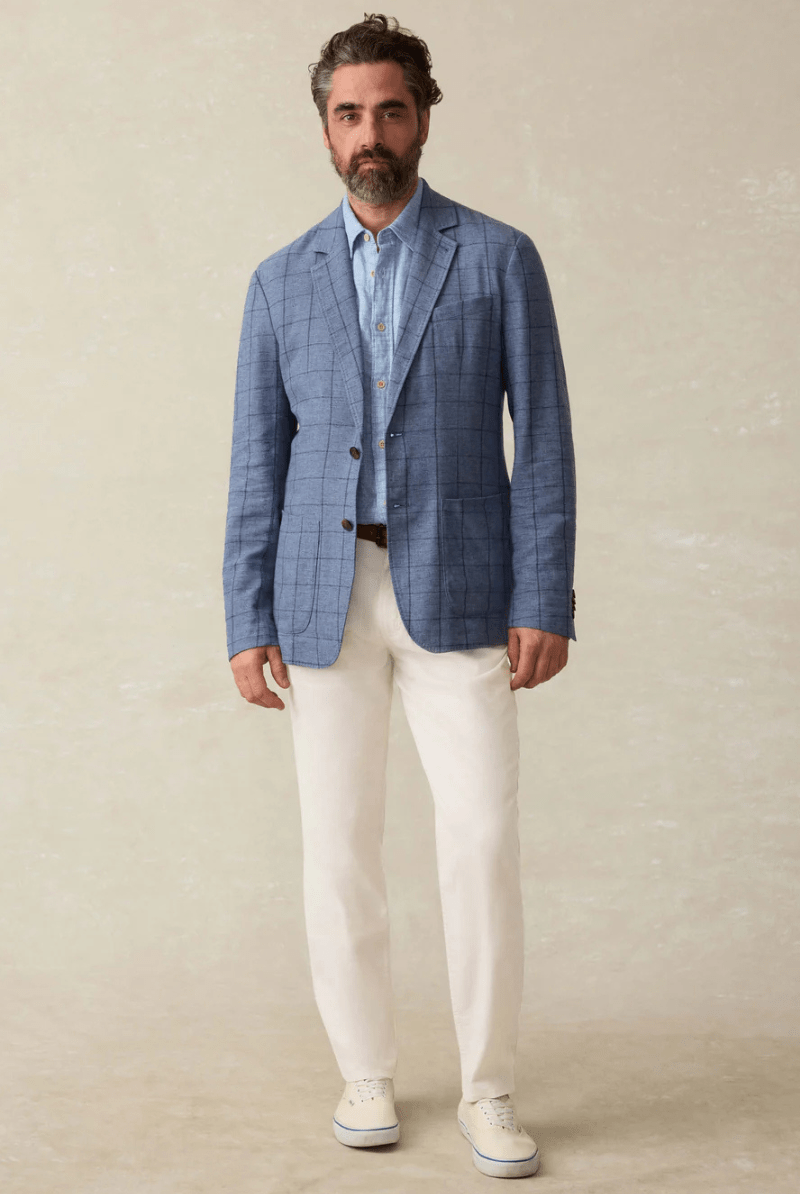 Movement Linen 5 - Pocket Pant - Faherty Brand - Archery Close