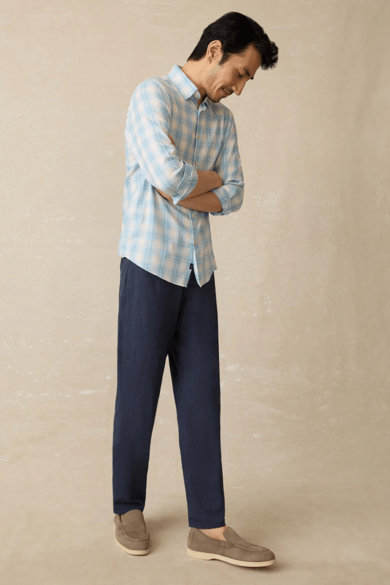 Movement Linen 5 - Pocket Pant - Faherty Brand - Archery Close