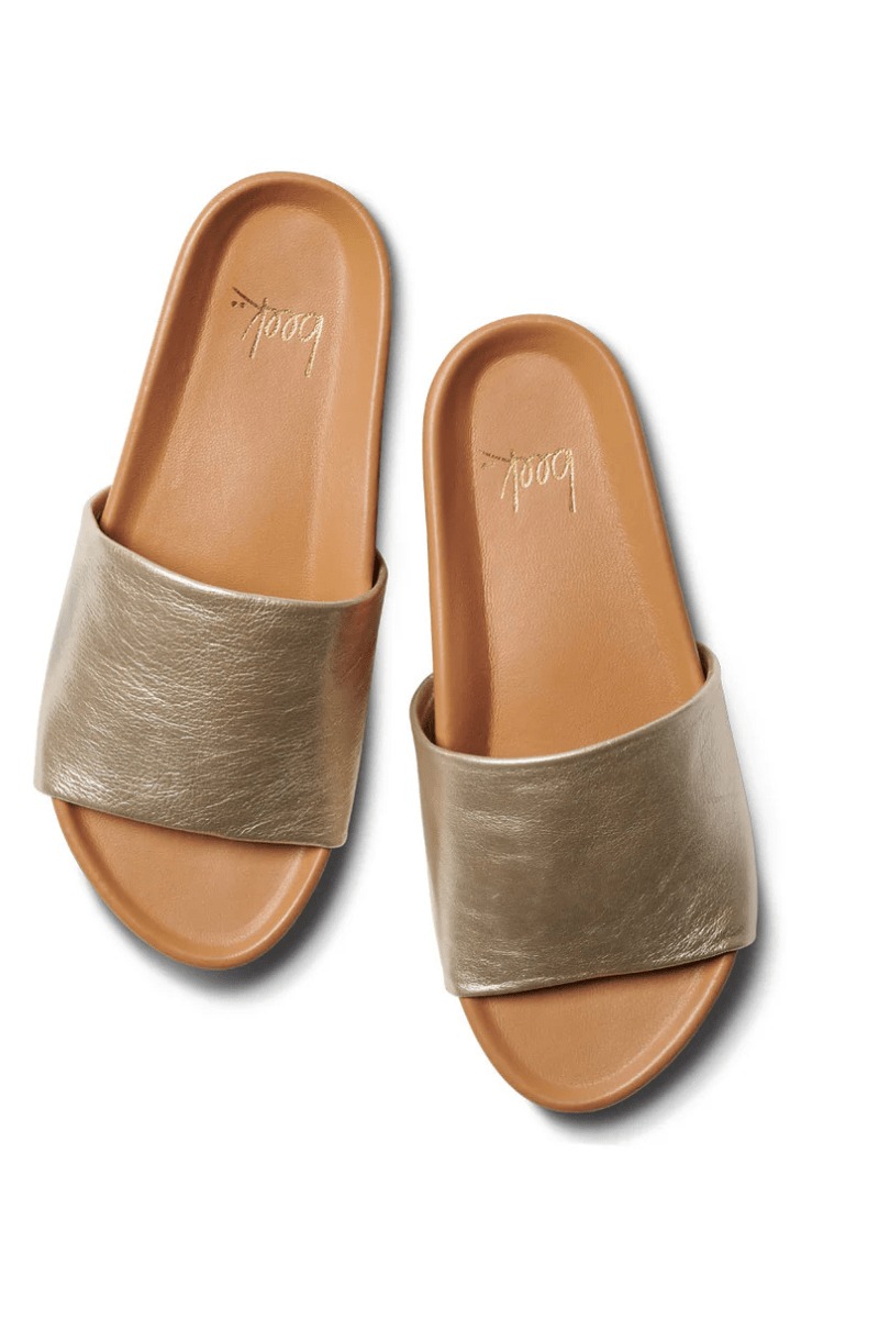 Pelican Sandal in Platinum/Beach - Beek - Archery Close