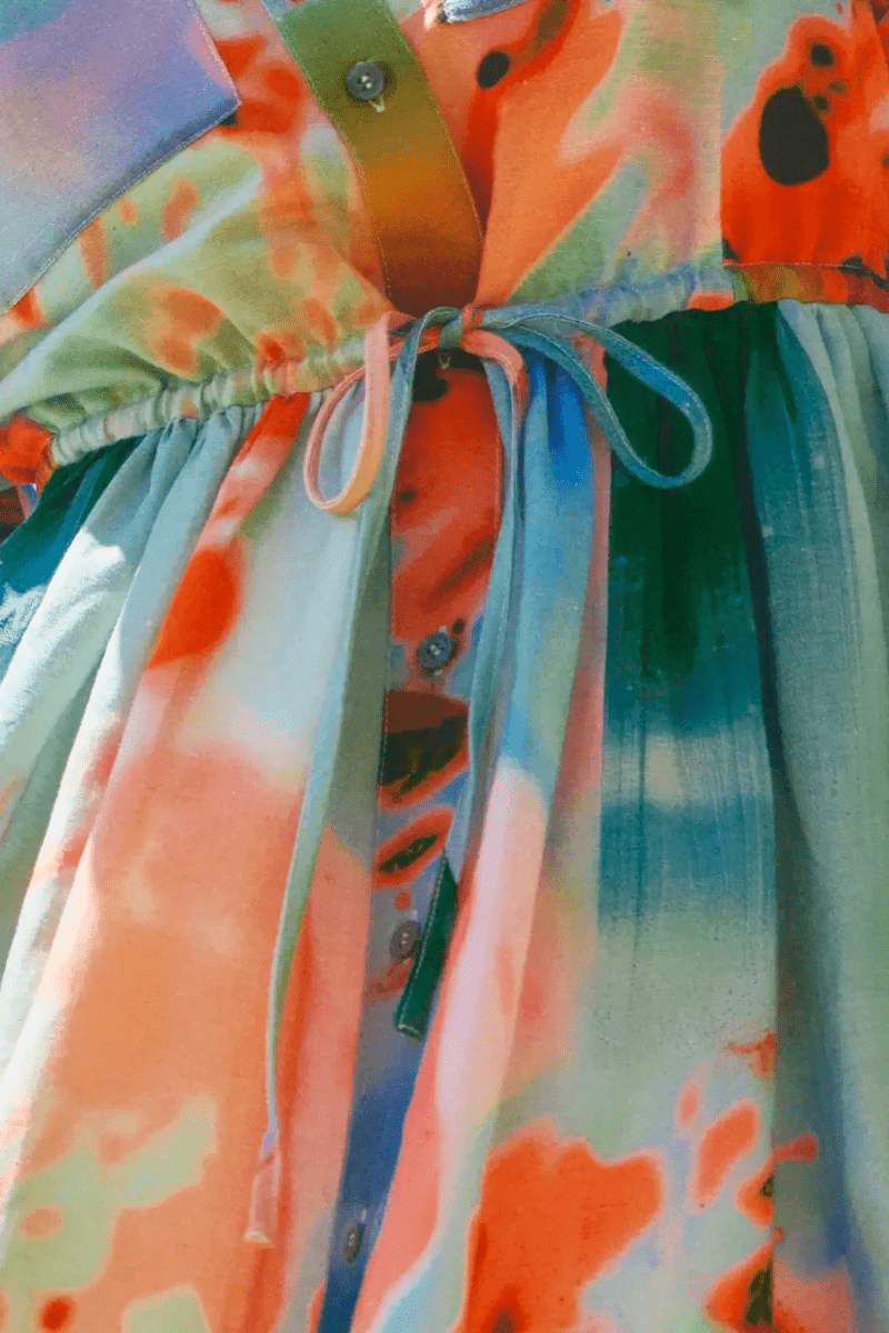 Peyton Dress in Lava Lamp - Hunter Bell - Archery Close