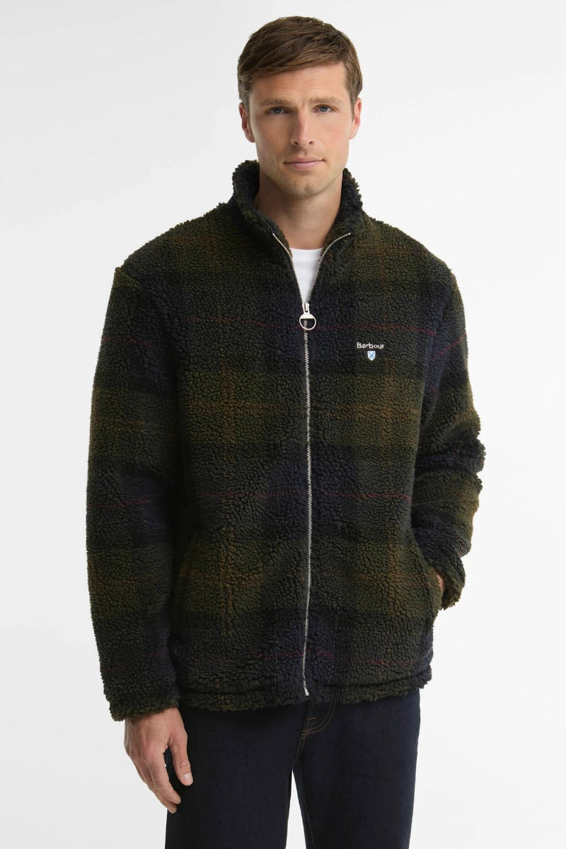 Barbour Tartan Sherpa Fleece