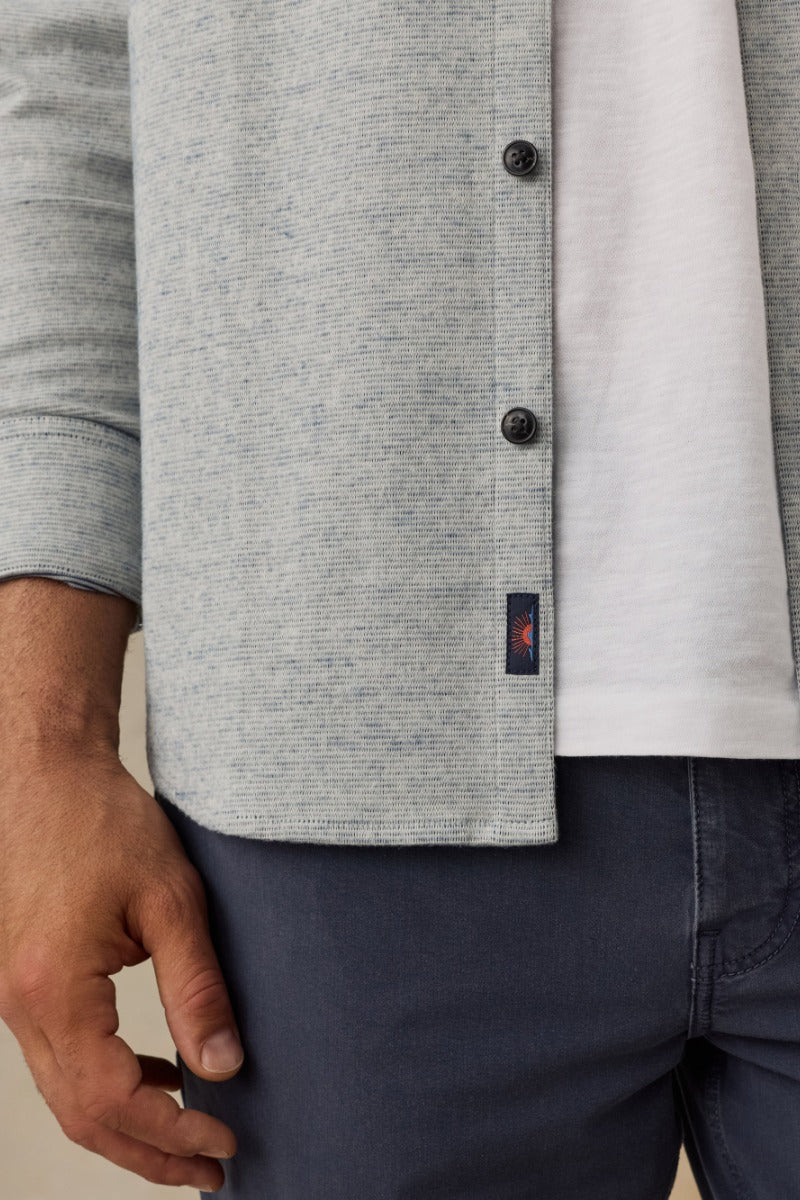 Faherty Brand Legend Sweater Shirt - River Stone Ombre